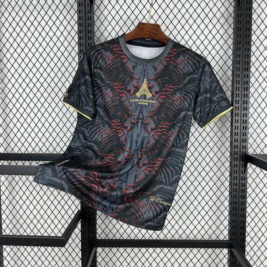 Maglia Nera "CAMPEONES DE EUROPA" in Edizione Limitata del PSG