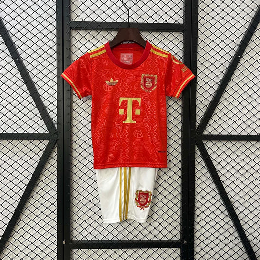 Bayern Monaco 2025/2026 Edizione 125° Anniversario Rossa Taglia Bambino