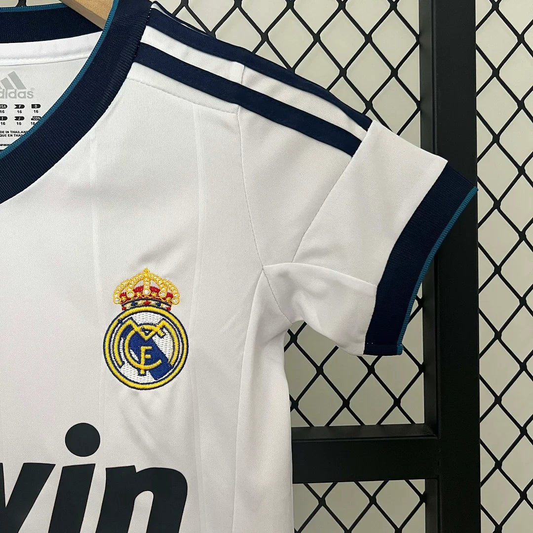 Divisa Casa Real Madrid 2012/2013 per Bambini (Modello Retrò)