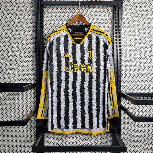 2023/2024 Maglia Home Manica Lunga Juventus