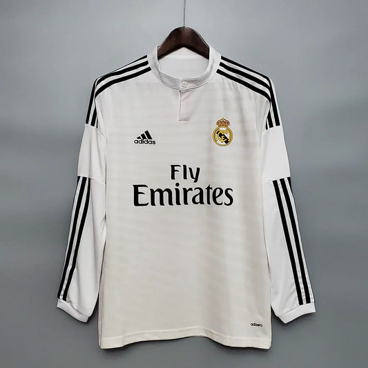 Maglia Real Madrid Ufficiale Home Manica Lunga 2014/2015