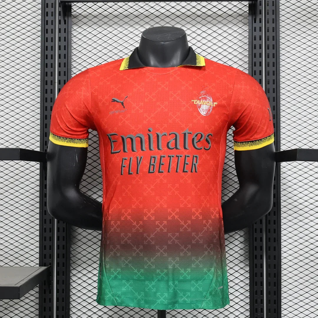 Maglia Limitata Milan X Off White 2024/2025