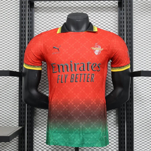 Maillot AC Milan X Off White Édition Limitée 2024/2025