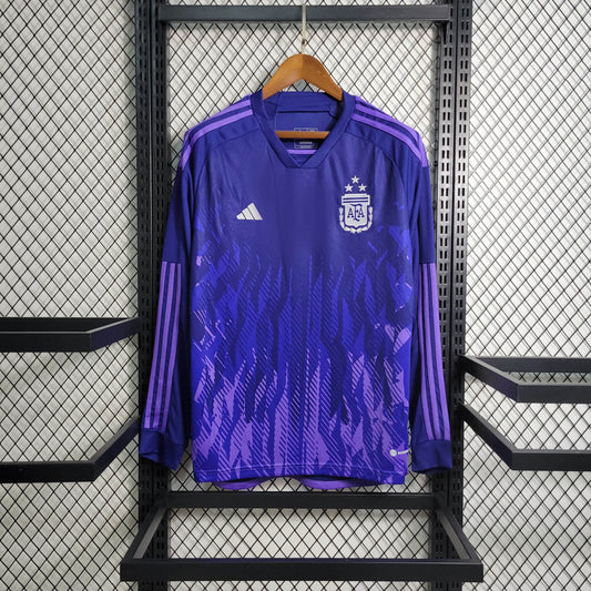 Maillot extérieur Argentine manches longues 2022
