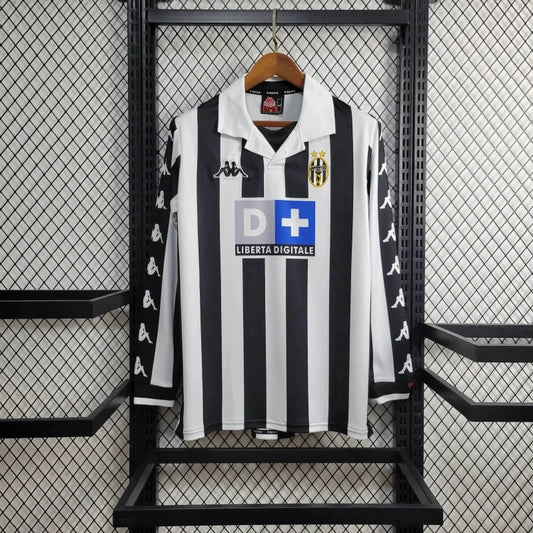 Maglia retrò Juventus Home 1999-2000 Manica Lunga