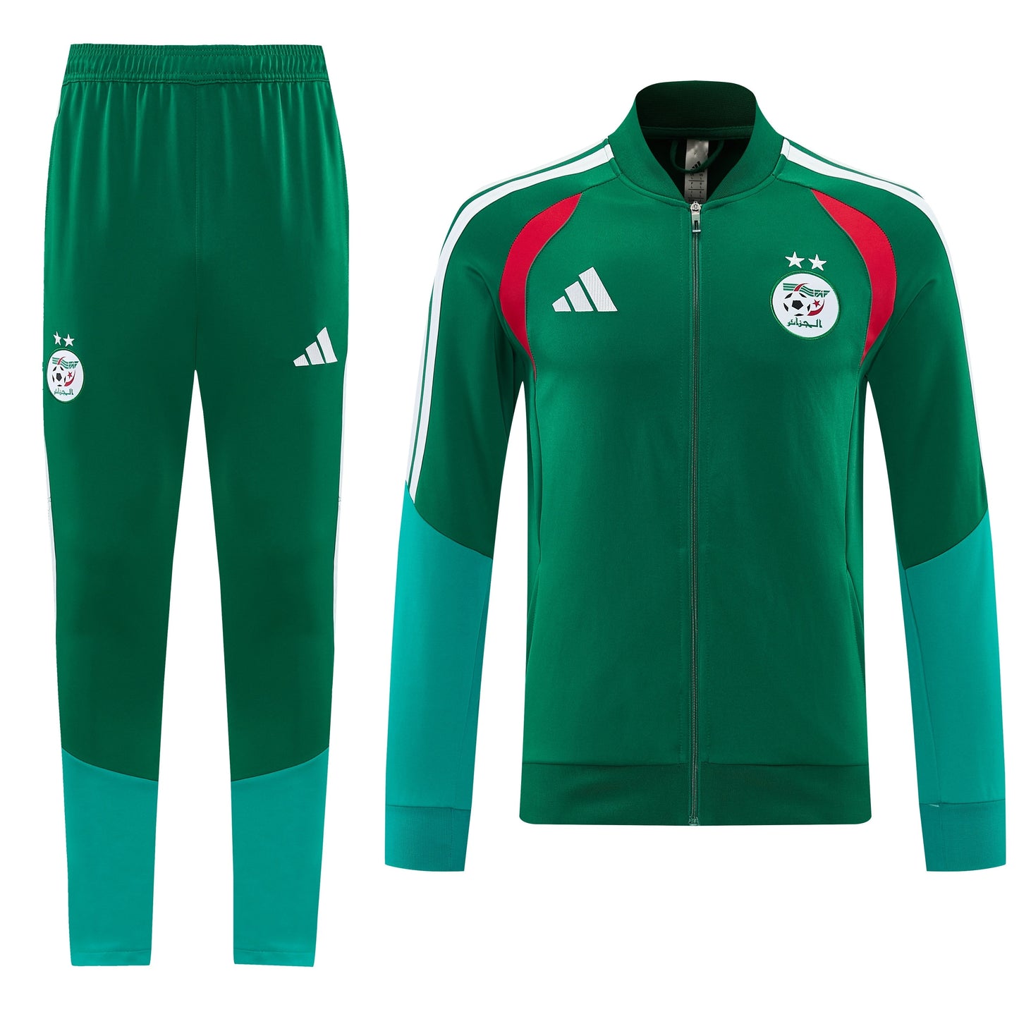 Tuta sportiva verde Algeria 2026/2027