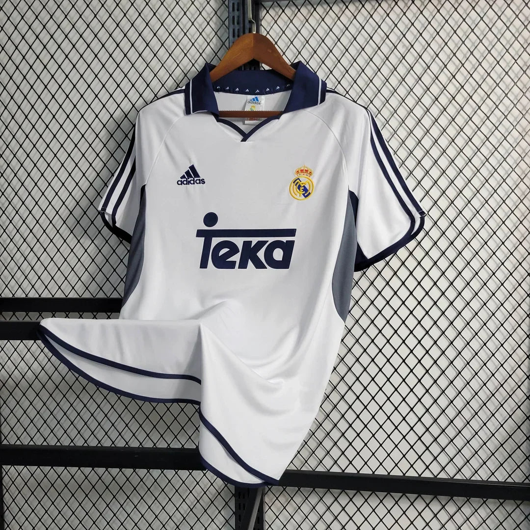 2000/2001 Retro Real Madrid Home Jersey