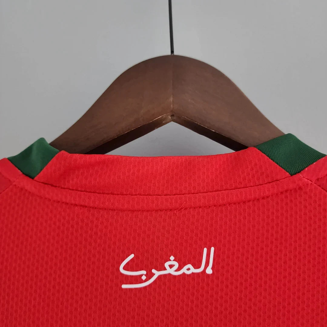 Maillot domicile Maroc Coupe du Monde de la FIFA 2022