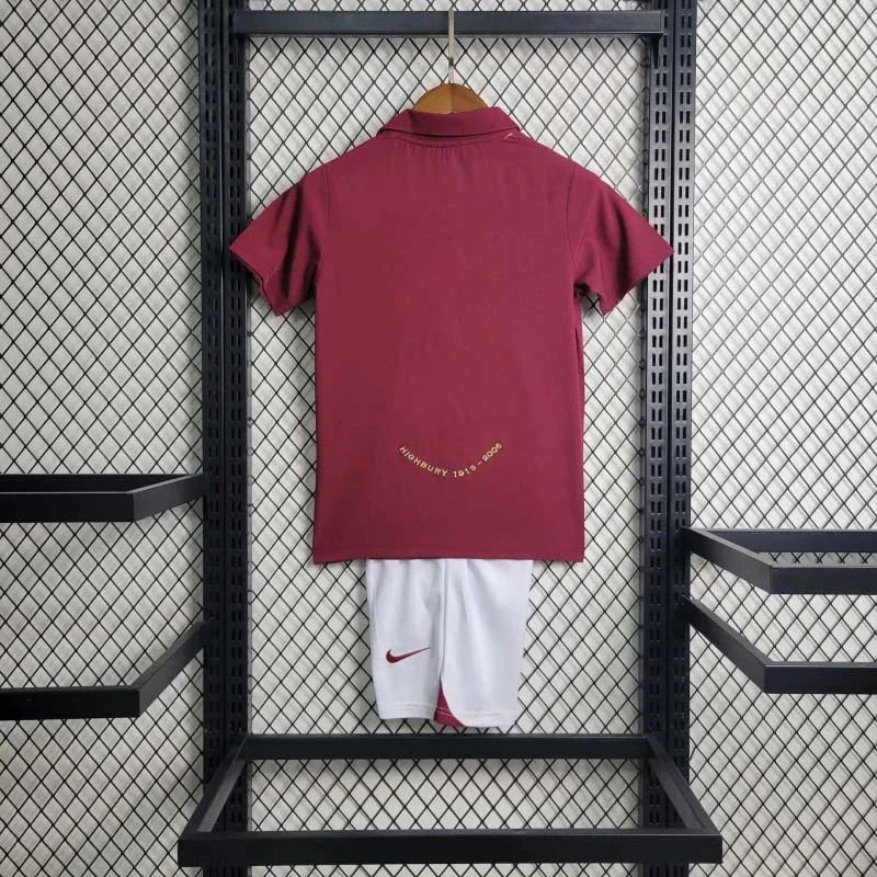 Maillot Domicile Arsenal Rétro 2005/2006 Taille Enfant
