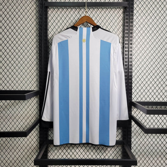 Maillot Domicile Manches Longues Argentine 2022