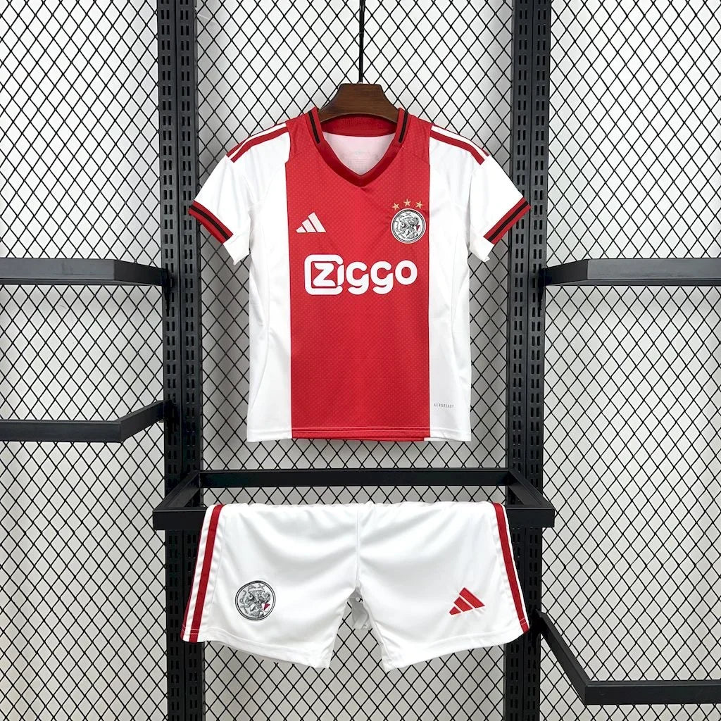 Maillot domicile Ajax 2025/2026 taille enfant