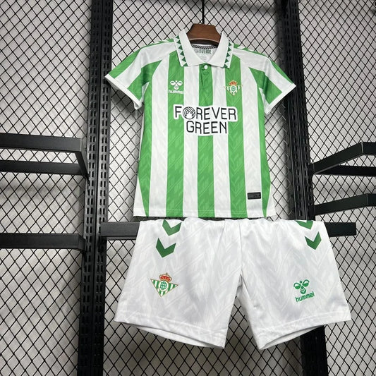 2024/2025 Real Betis Prima Maglia Bambino
