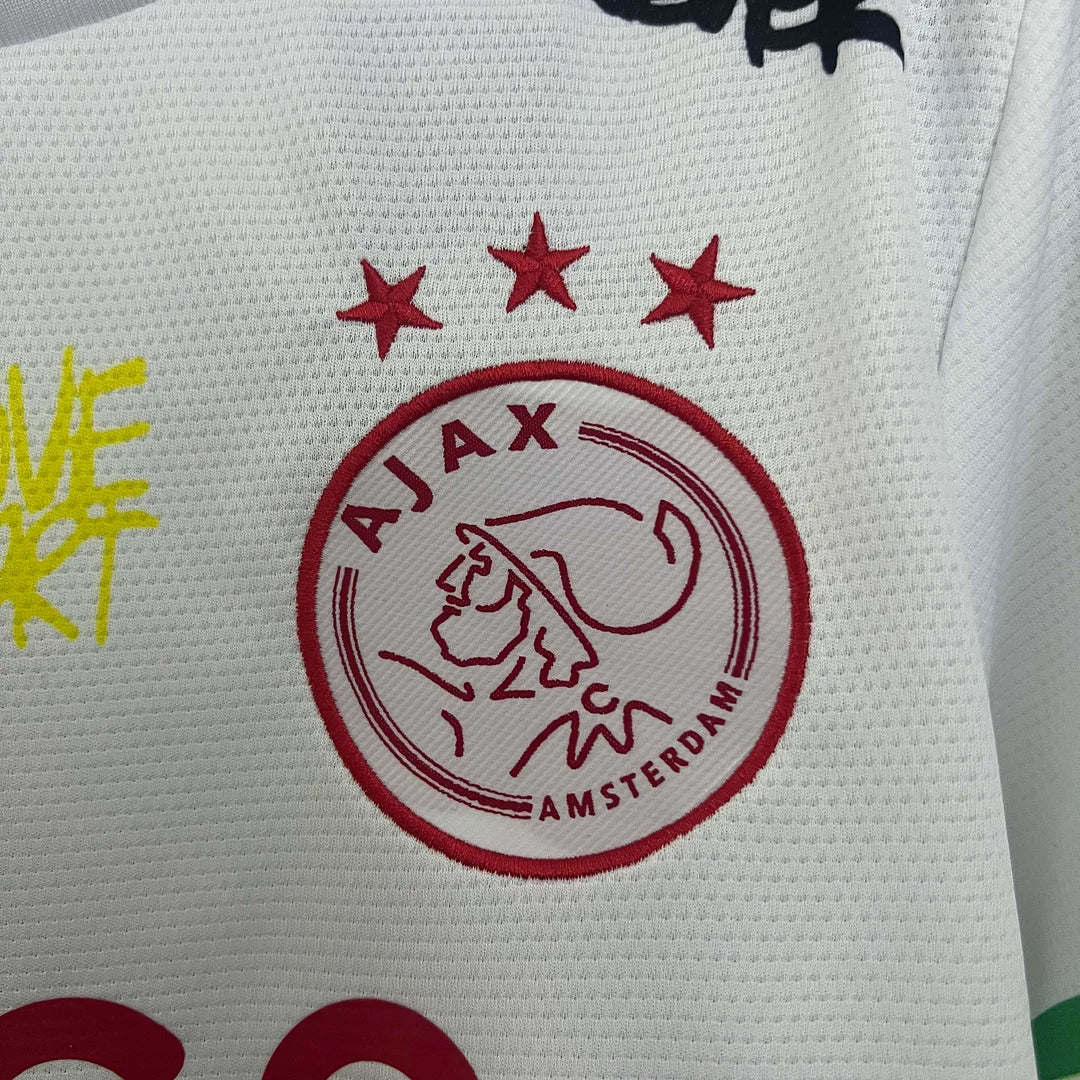 Maillot Ajax "Bob Marley" White Édition Limitée