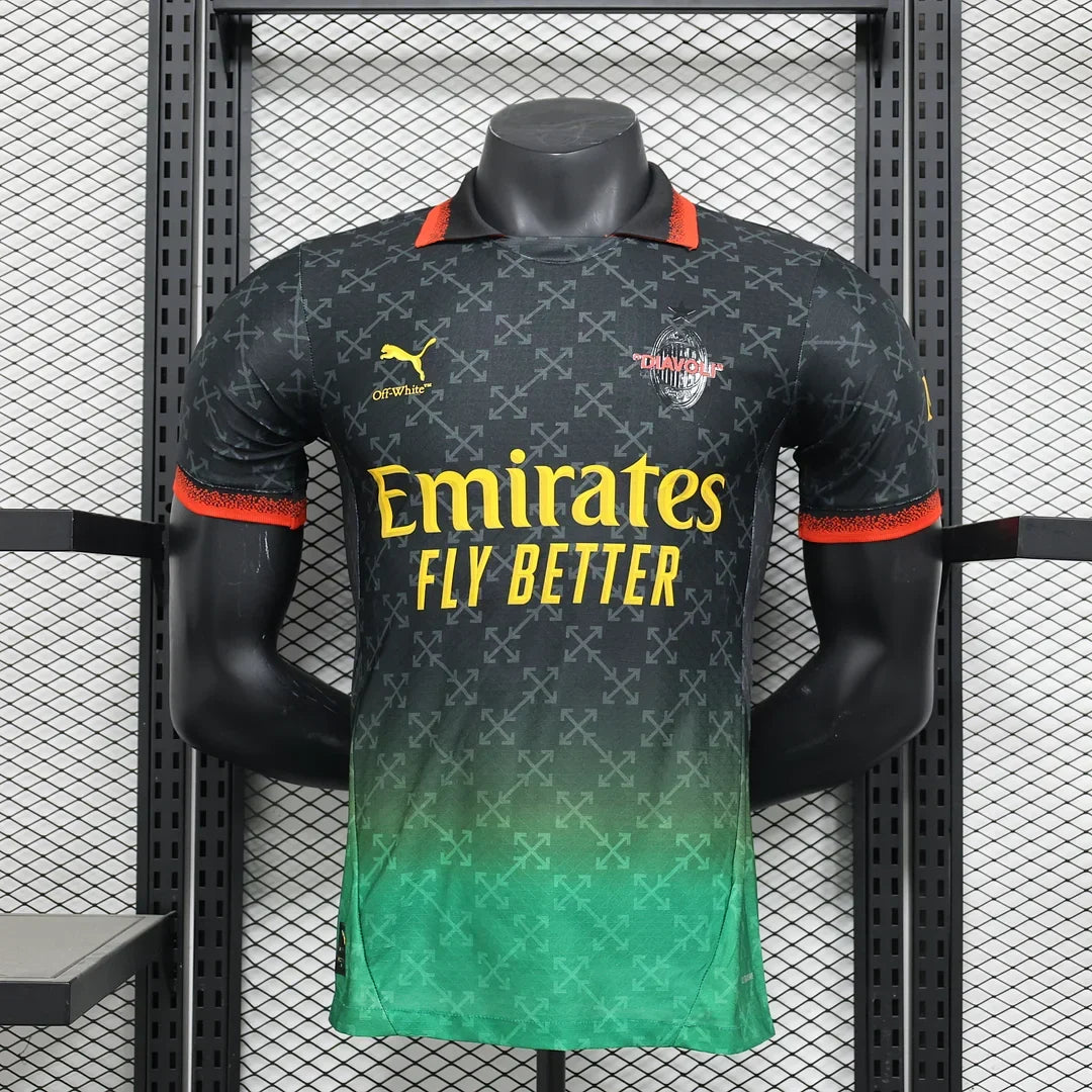 Maillot Limité AC Milan X Off White 2024/2025