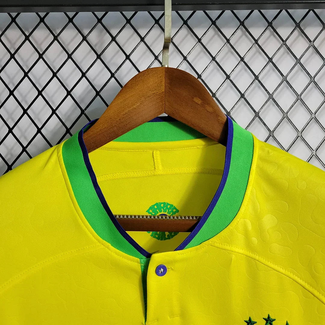 Maglia Home del Brasile - Coppa del Mondo 2022
