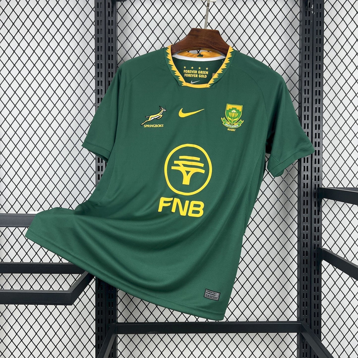 Maillot domicile des Springboks d'Afrique du Sud 2026
