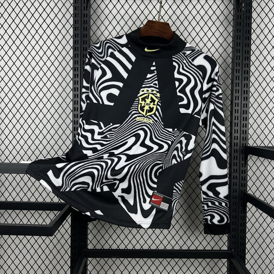 Maglia Portiere Maniche Lunghe Brasile Hollywood 2026