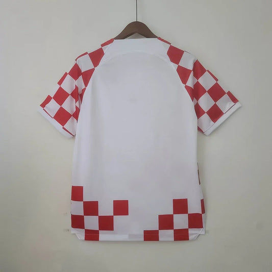 Maglia Croazia Home Coppa del Mondo FIFA 2022