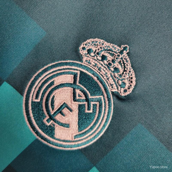 Kit Terza Maglia Maniche Lunghe Real Madrid Retrò 2017-2018