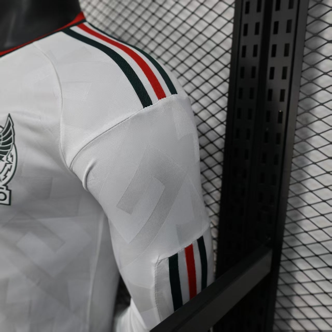 Maglia Messico Trasferta Mondiale 2026 Maniche Lunghe Versione Giocatore