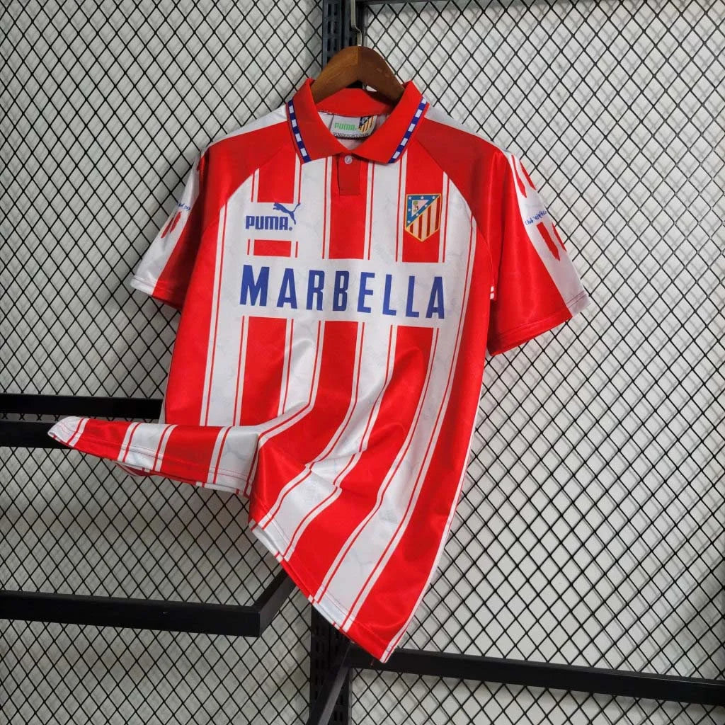 Maillot Domicile Rétro Atletico Madrid 1995-1996