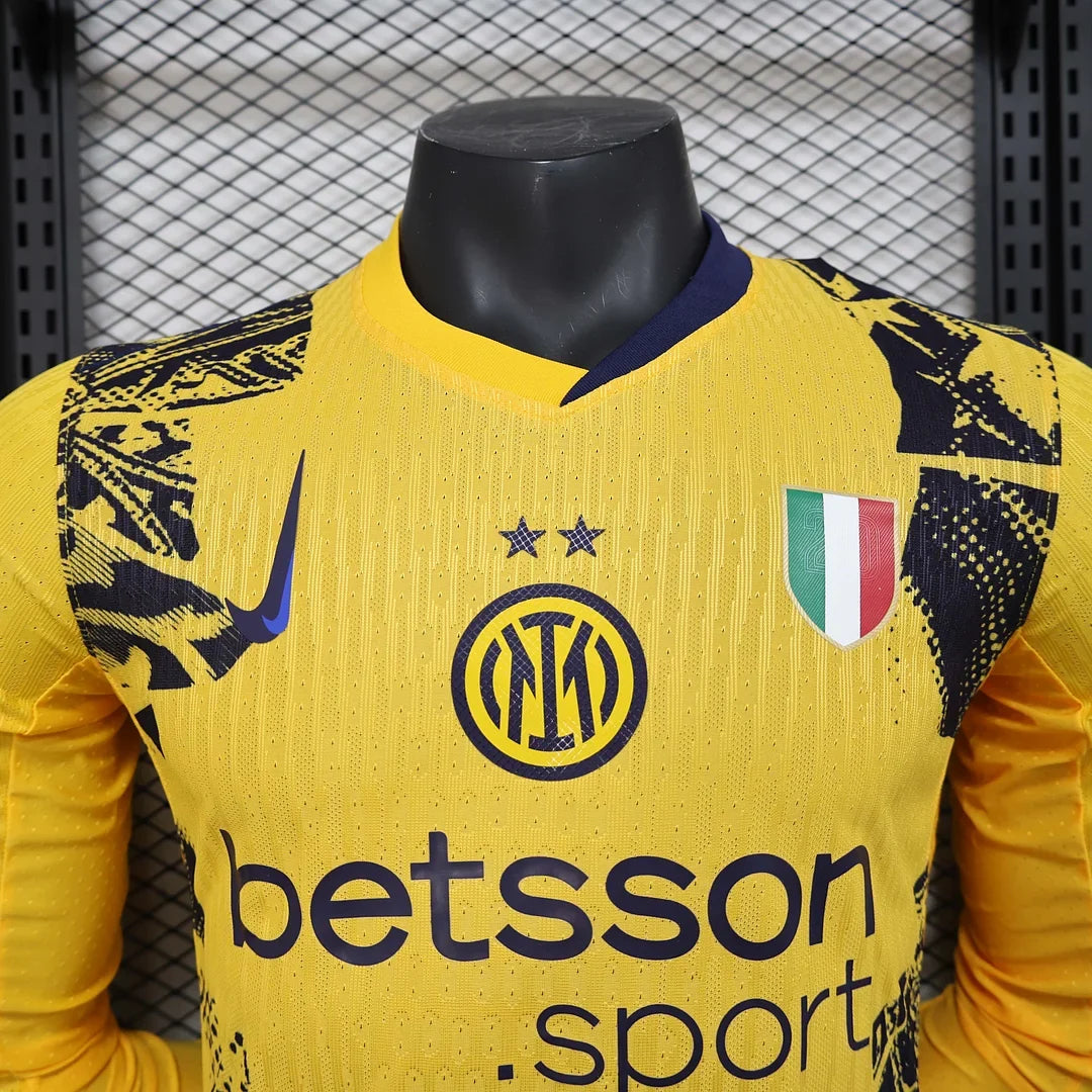Maglia Trasferta a Maniche Lunghe Inter Milan 2024/2025