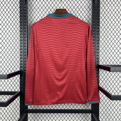 2026 Portugal Home World Cup Kit Long Sleeve Fan Version