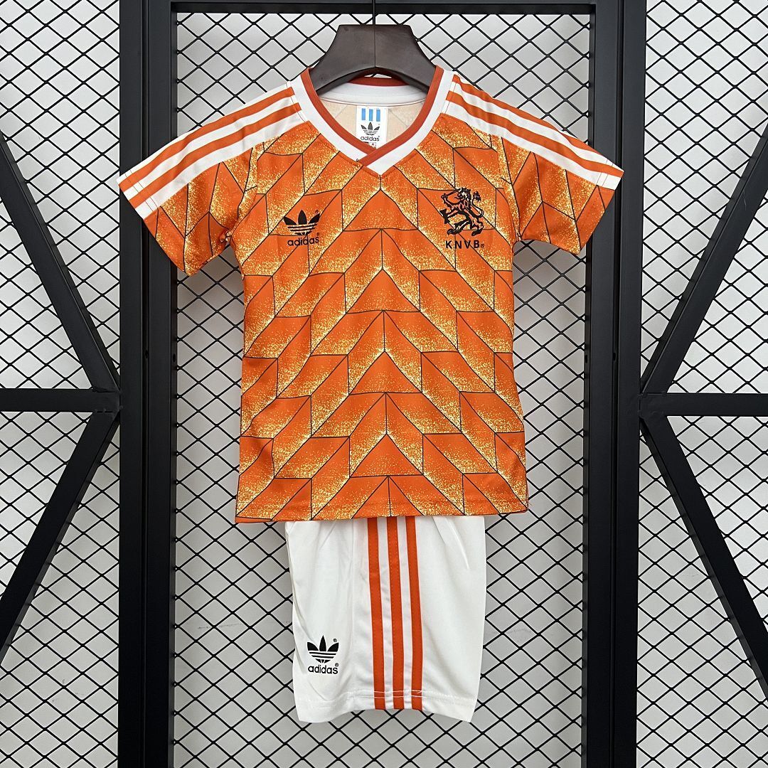 Maillot domicile rétro Pays-Bas 1998 Taille enfant