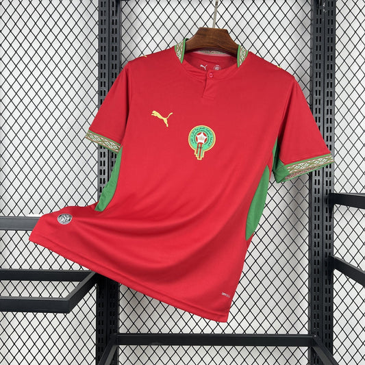 Maillot Domicile Coupe du Monde Maroc 2026 Version Supporter