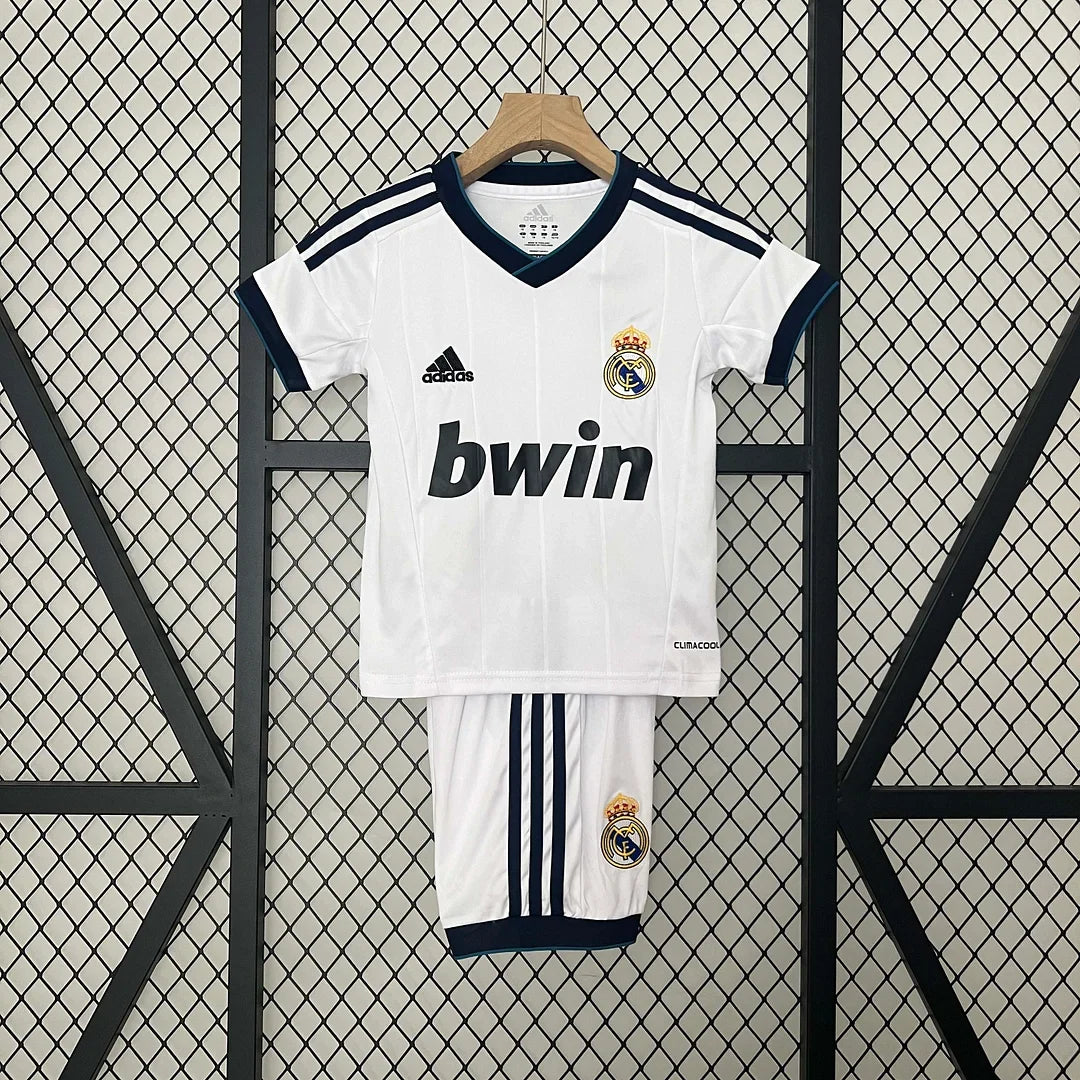 Divisa Casa Real Madrid 2012/2013 per Bambini (Modello Retrò)