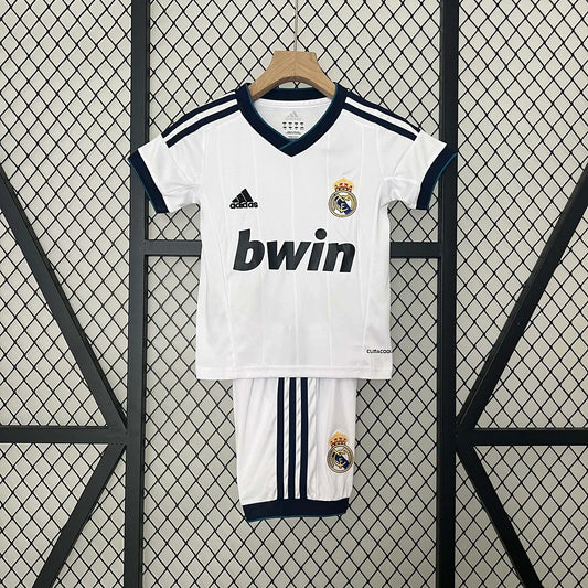 Divisa Casa Real Madrid 2012/2013 per Bambini (Modello Retrò)