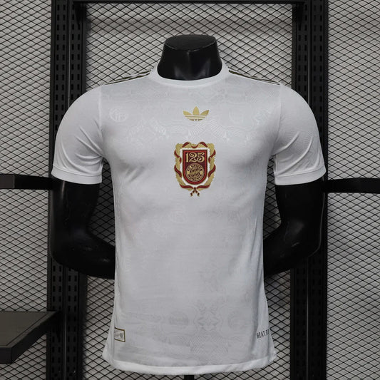 Bayern Monaco 2025/2026 125° Anniversario Maglia Bianca Edizione Limitata