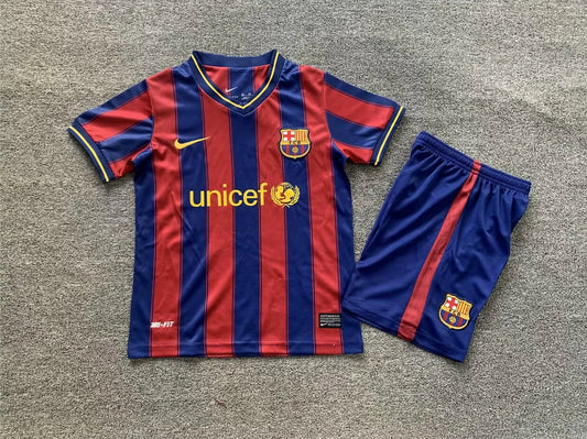 2009/2010 Maglia retrò Barcellona (Casa) – Taglia bambino
