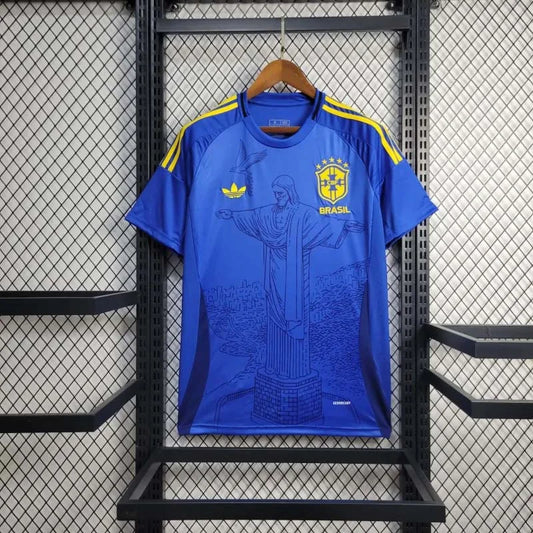 Brasile "Il Redentore" Maglia Blu Edizione Limitata