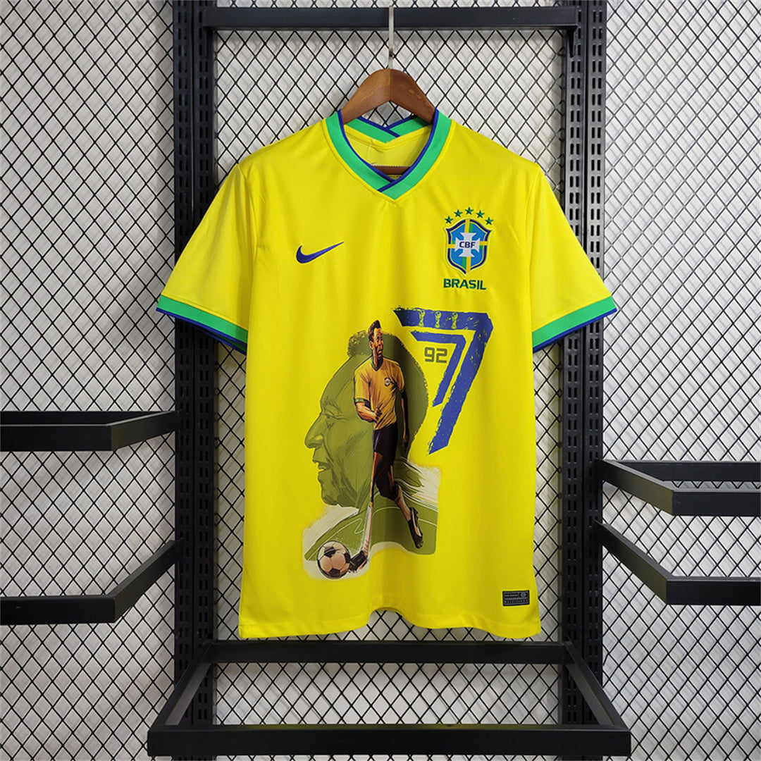 Maillot Commémoratif Limité Pelé Brésil
