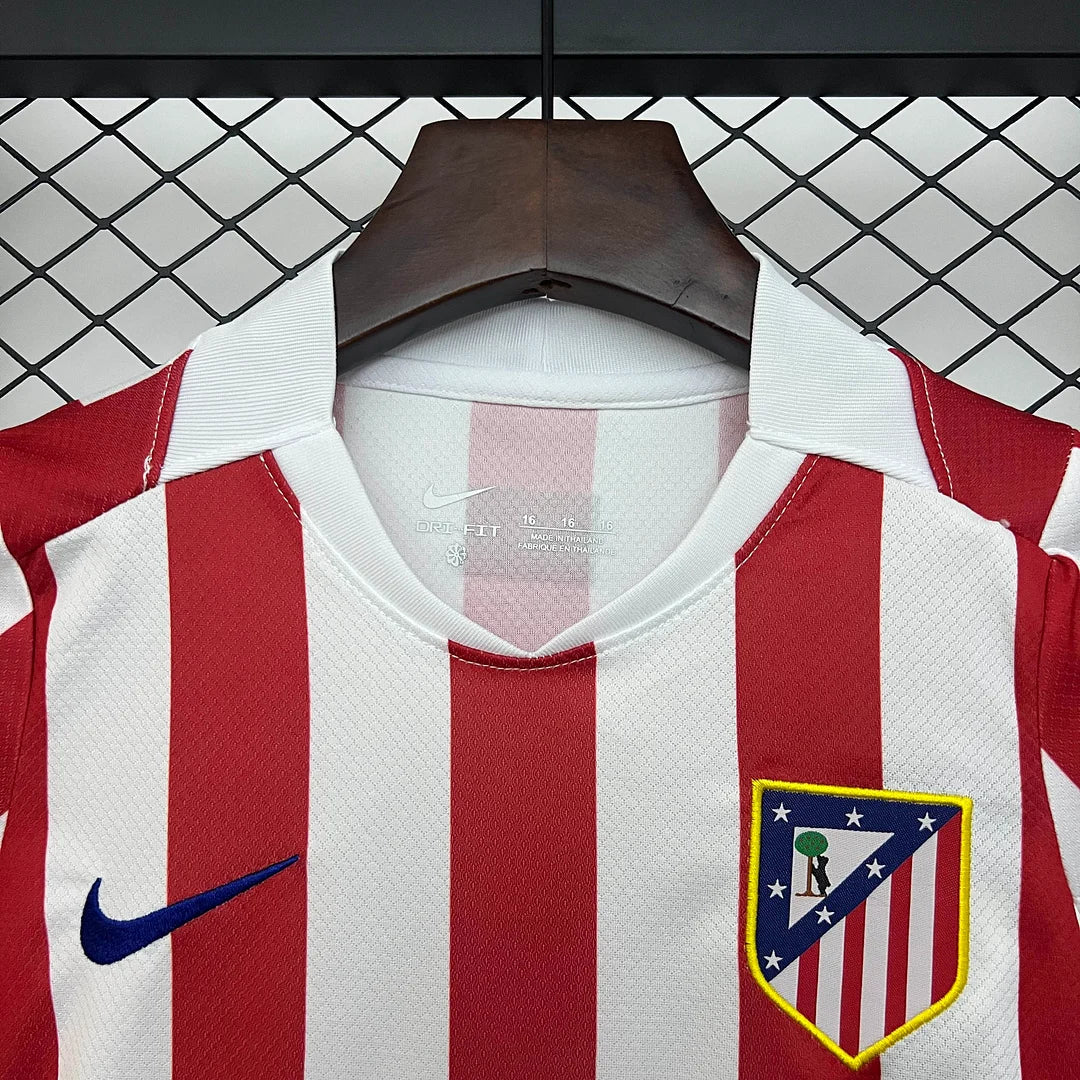 Kit casa Atletico Madrid 2025/2026 taglia bambino