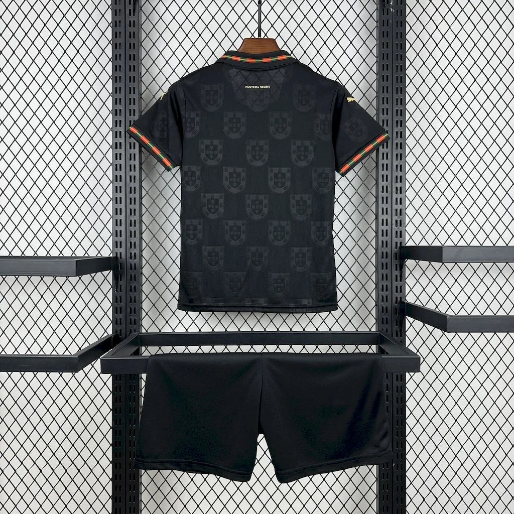 Portogallo "Pantera Nera" Maglia Edizione Limitata Taglia Bambino