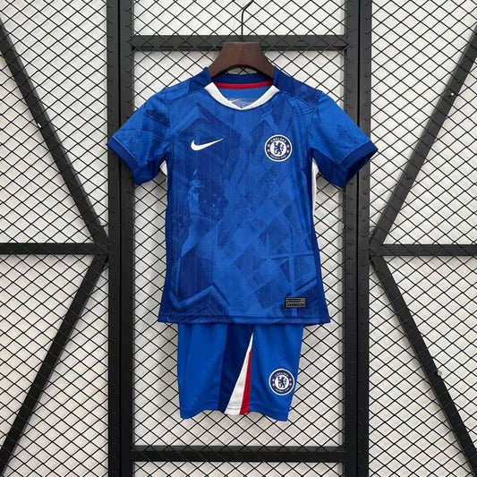 Divisa Casa Chelsea 2025/2026 Taglia Bambino