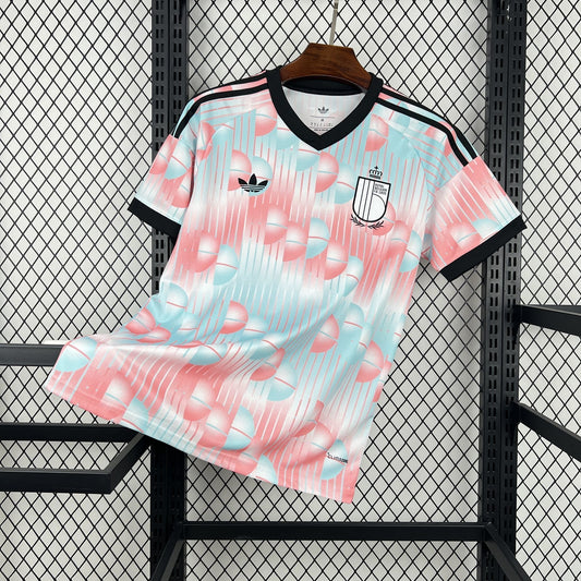 Maillot de la Coupe du Monde 2026 Belgique Extérieur Version Fan