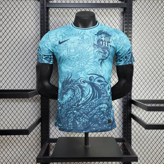 Maglia in edizione limitata "Dragon Crest" del Barcellona