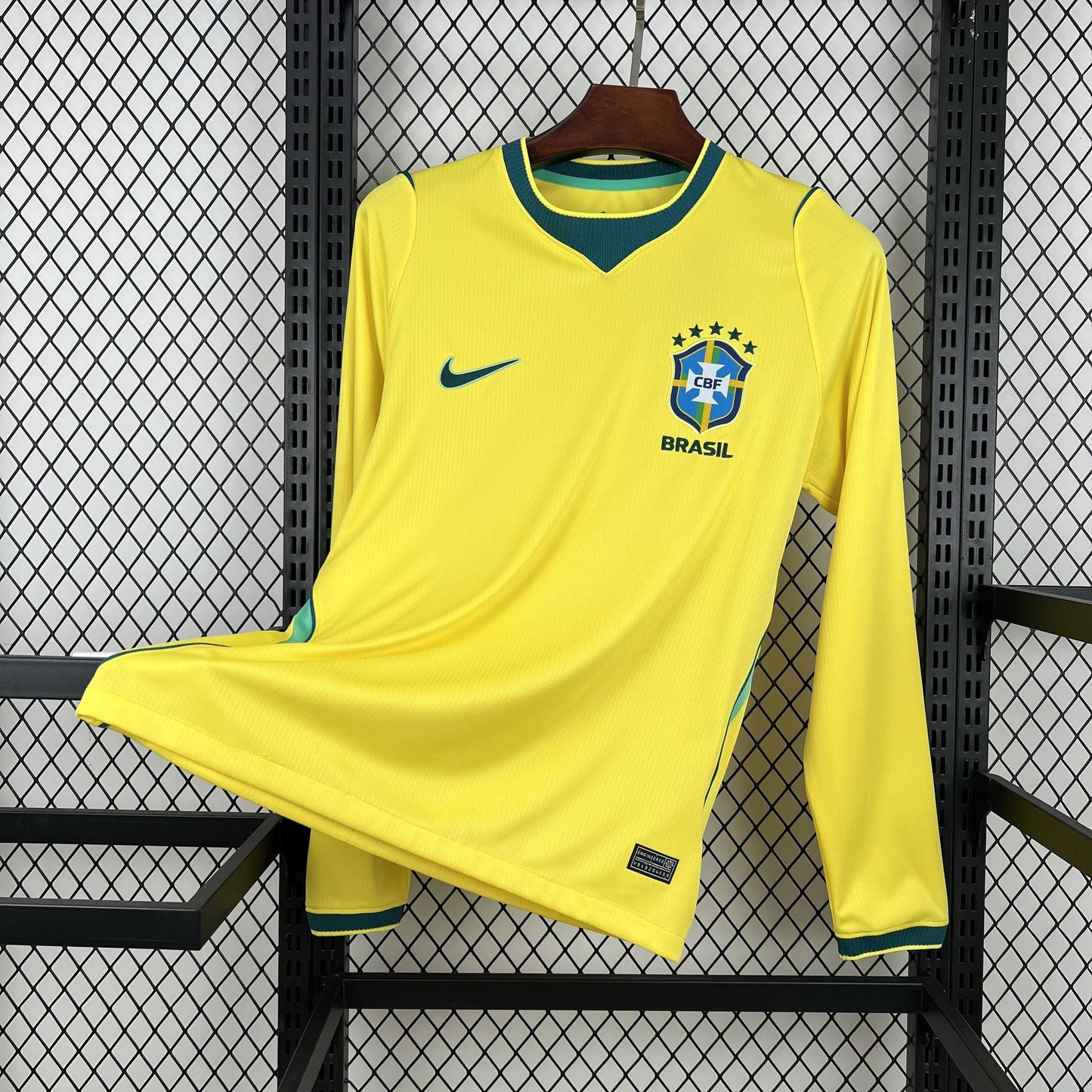 Maglia manica lunga tifoso Brasile Mondiale 2026