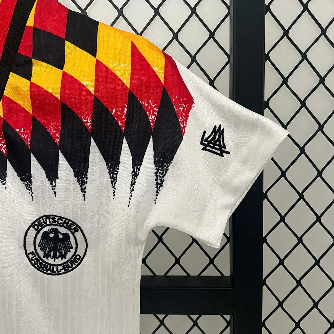 Kit Domicile Rétro Allemagne 1994 Taille Enfant