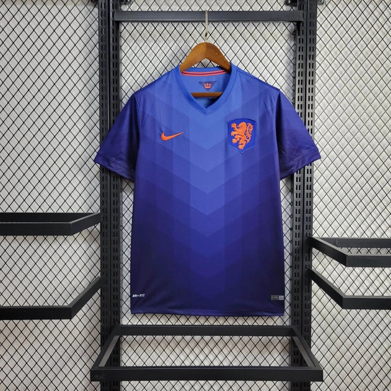 2014 Retro Netherlands Away Jersey