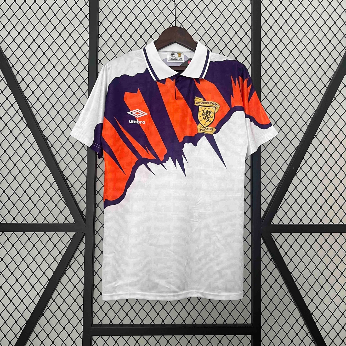 Maglia retrò Scozia da trasferta 1991-1993