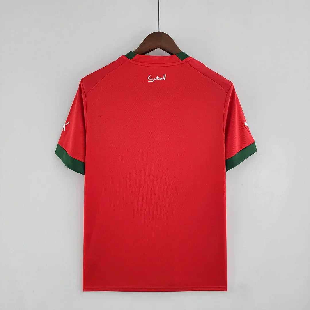 Maillot domicile Maroc Coupe du Monde de la FIFA 2022