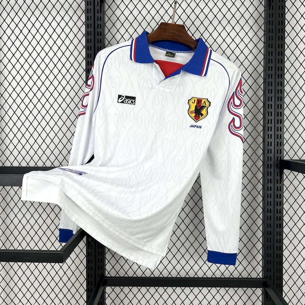 Maglia Giappone Trasferta Manica Lunga Retro 1998