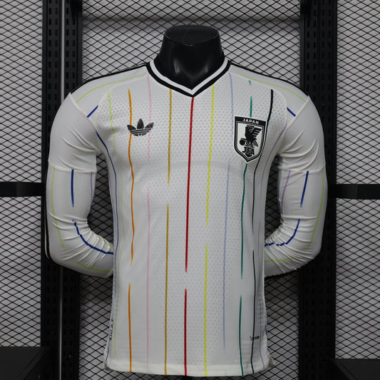 Maglia manica lunga versione giocatore trasferta Coppa del Mondo 2026 Giappone