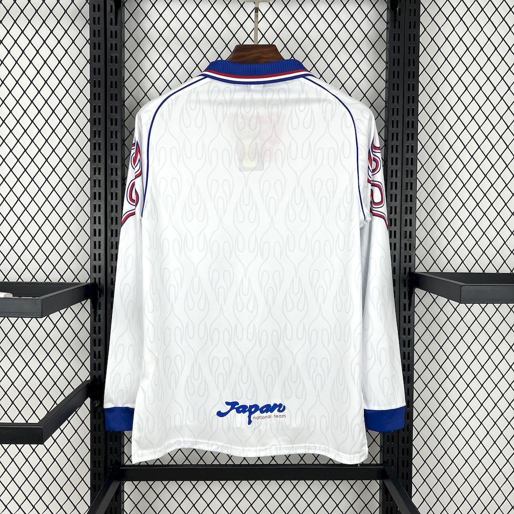 Maglia Giappone Trasferta Manica Lunga Retro 1998