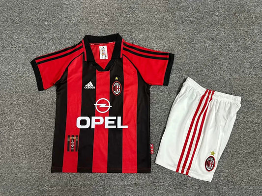 Divisa Casa Milan Anno 1998/1999 Taglia Bambino