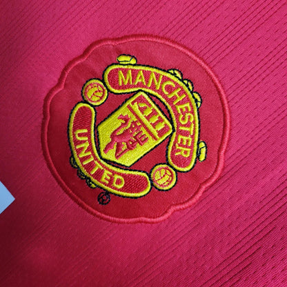 Maillot domicile rétro Manchester United Ligue des Champions 2007/2008